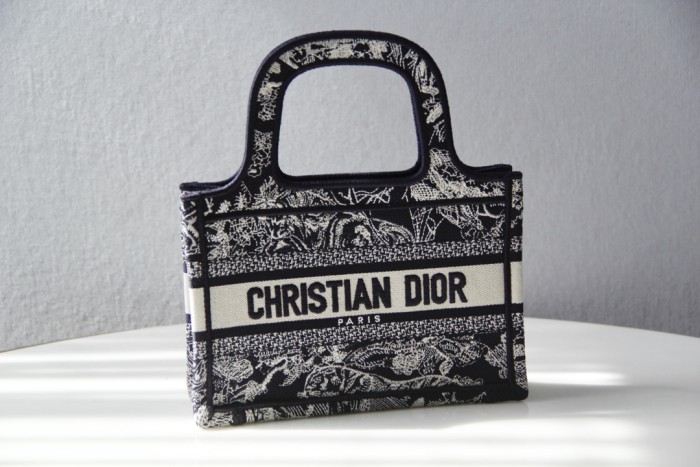 Handbags Dior Book mini Tote 8001 size:22.5*24*8 cm