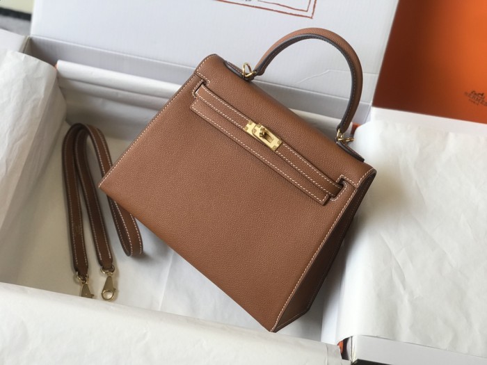Handbags Hermes 𝑬𝒑𝒔𝒐𝒎 𝑲𝒆𝒍𝒍𝒚 size:25 cm
