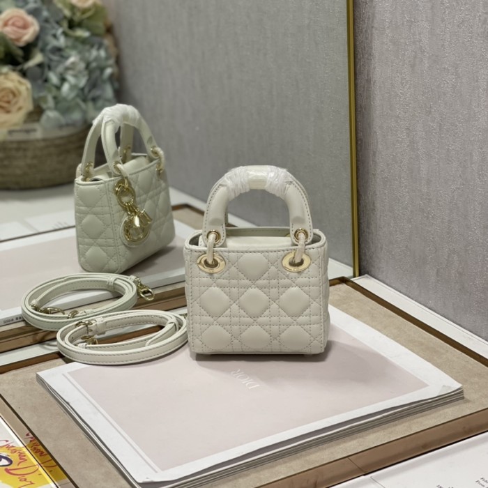 Handbags Dior ʟᴀᴅʏ Mɪᴄʀᴏ Bᴀɢ 6601 size:12*10*5 cm