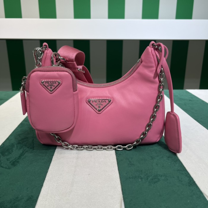 Handbags Prada 1BH240 size:22*12*6 cm