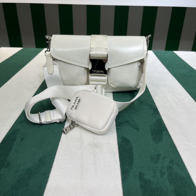 Handbags Prada 1BD295 size:22*7.5*14 cm