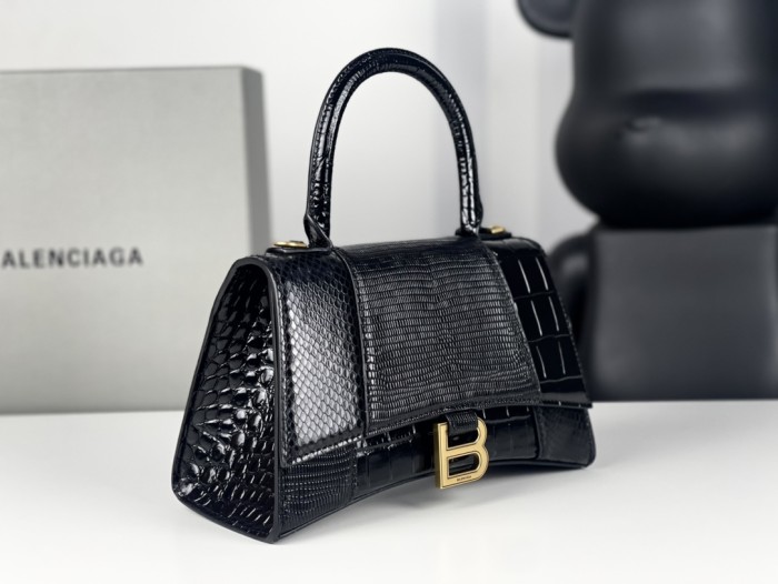 Handbags Balenciaga 𝗛𝗼𝘂𝗿𝗴𝗹𝗮𝘀𝘀 127 size:23x10x24 cm