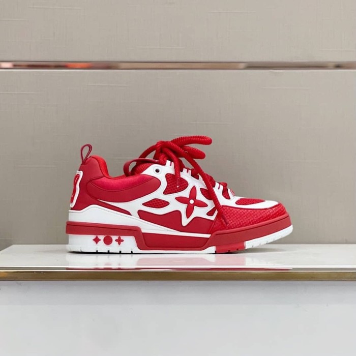 Louis Vuitton LV Skate Sneaker Red White