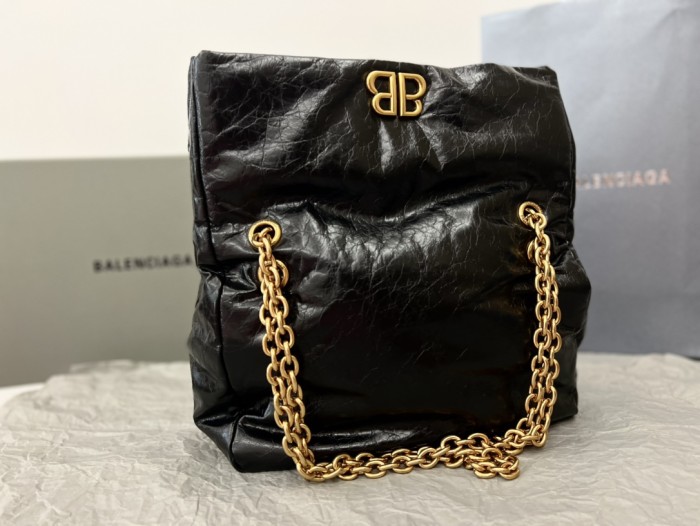 Handbags Balenciaga 𝐌𝐨𝐧𝐚𝐜𝐨 0919 size:27.5*18*9.9 cm