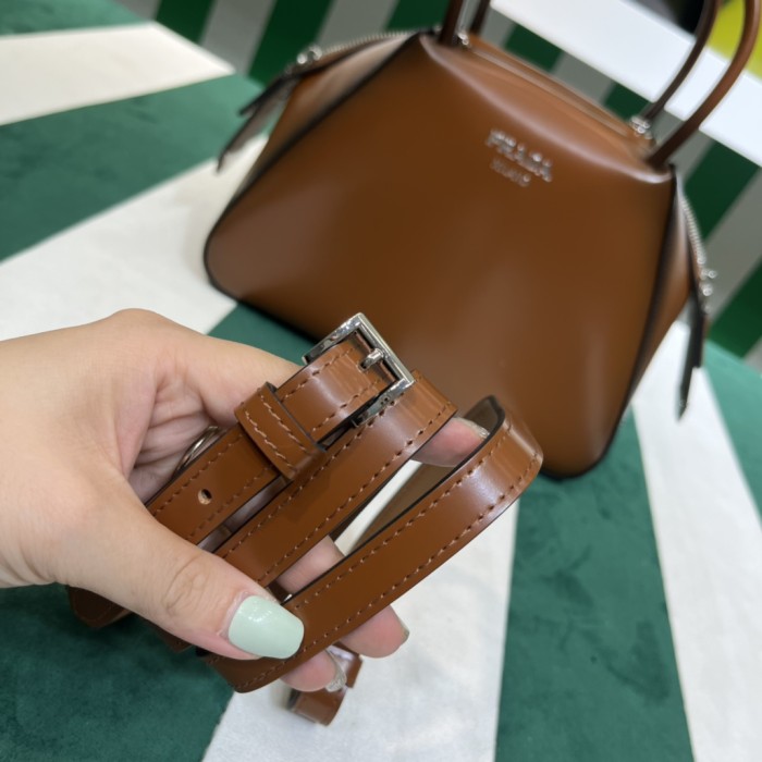 Handbags Prada 1BA366 size:25.5*18*13 cm