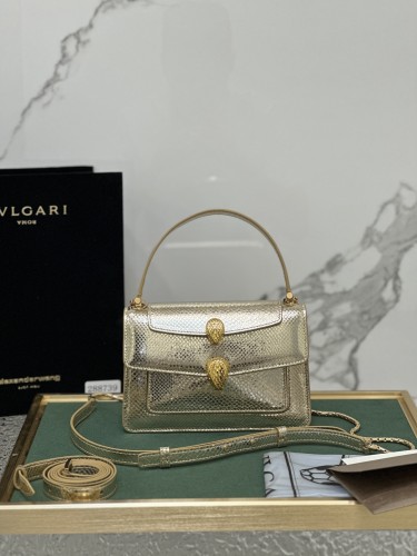 Handbags Bvlgari 288739 size:18.5*13*6.5 cm