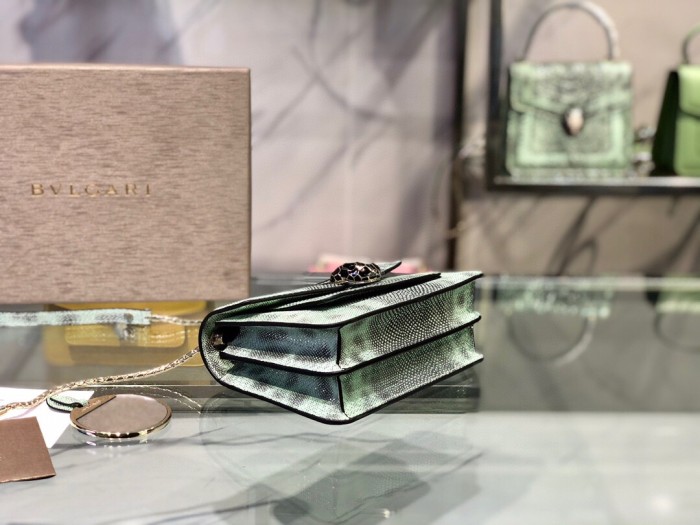 Handbags Bvlgari 9676 size:19*13*7 cm