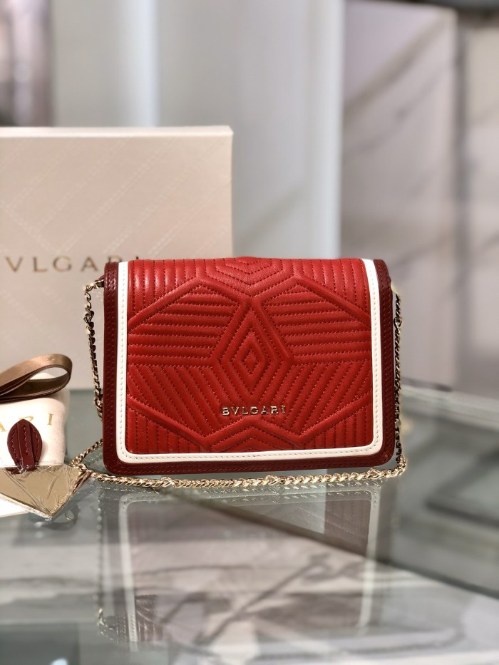 Handbags Bvlgari Serpenti Forever 288104 size:17*11*5 cm