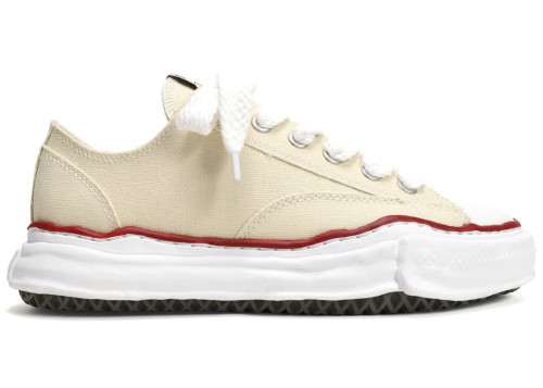 Maison Mihara Yasuhiro Peterson OG Sole Canvas Low Natural