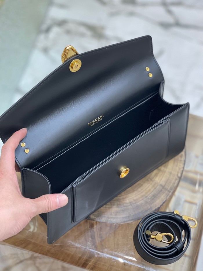 Handbags Bvlgari 292033 size:28*17*6 cm