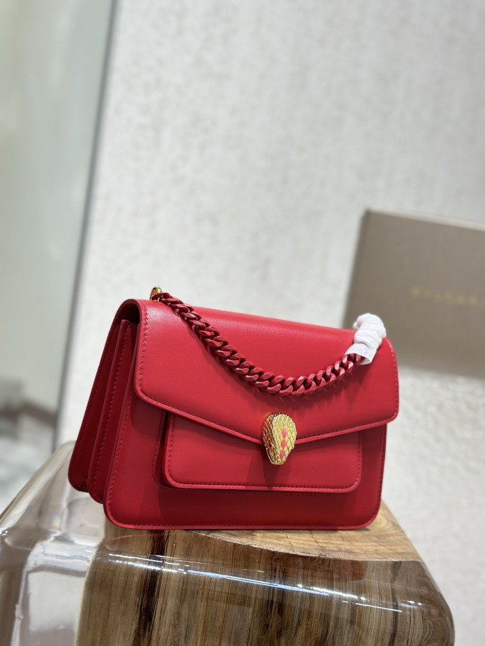 Handbags Bvlgari 290767 size:25*17*8 cm