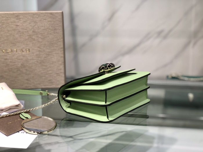 Handbags Bvlgari 9676 size:19*13*7 cm