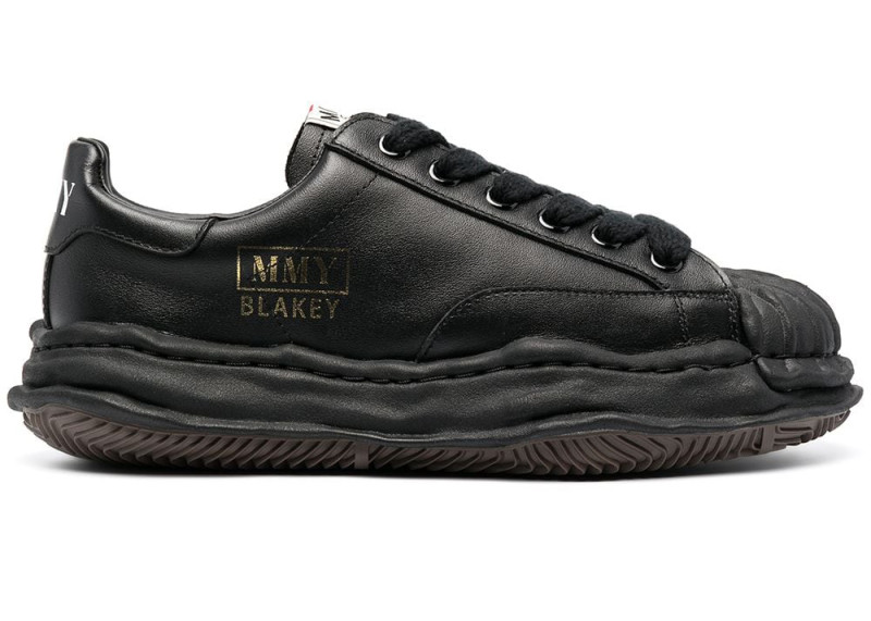 Maison Mihara Yasuhiro Blakey OG Sole Leather Low Black