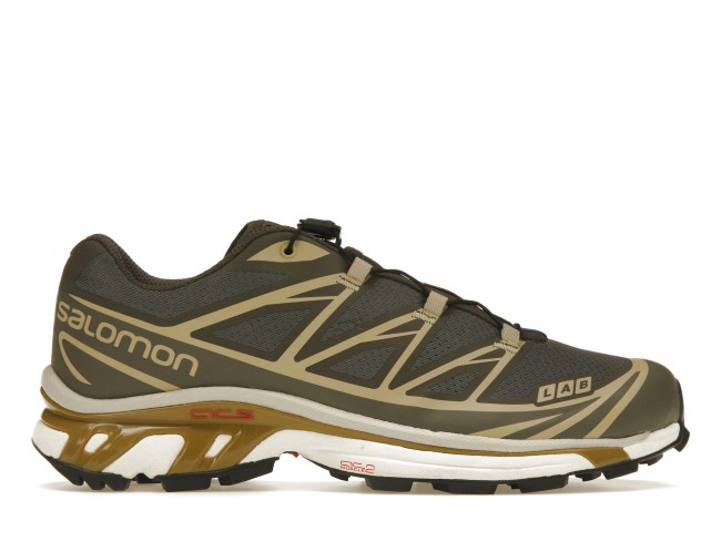 Salomon XT-6 Beluga Dull Gold