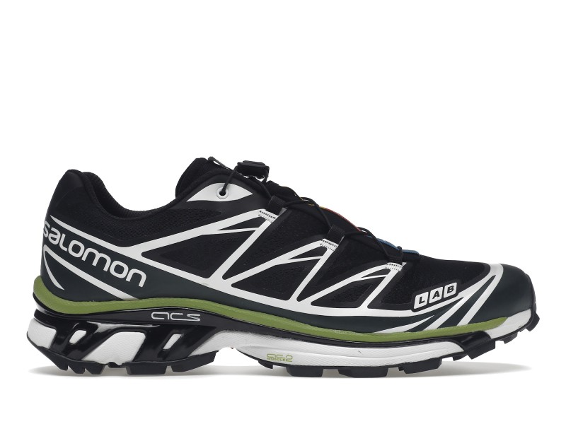 Salomon XT-6 Black Green Lime