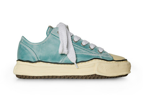 Maison Mihara Yasuhiro Peterson OG Sole Low Paraffin Leather Green