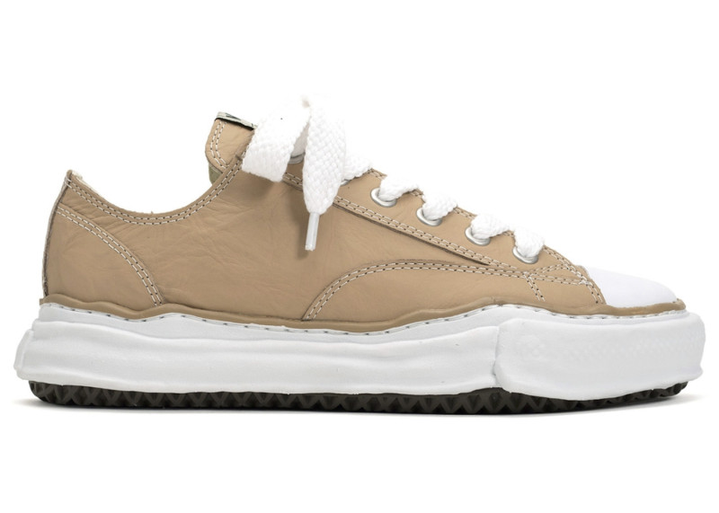 Maison Mihara Yasuhiro Peterson OG Sole PL Leather Low Beige
