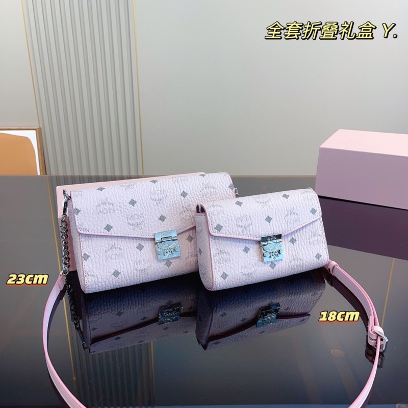 Handbags MCM mom size:23*5*14 cm