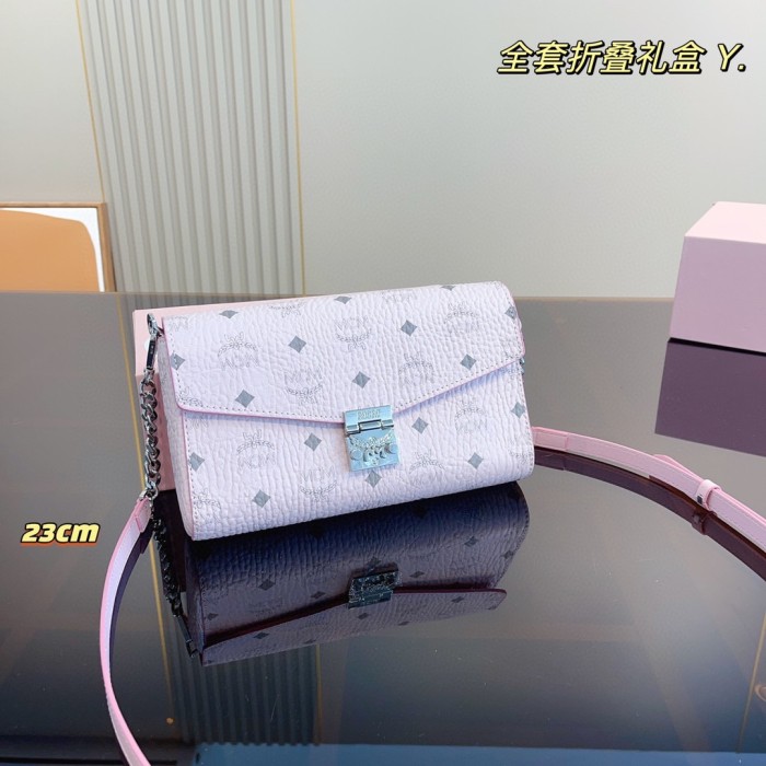 Handbags MCM mom size:16*21 cm