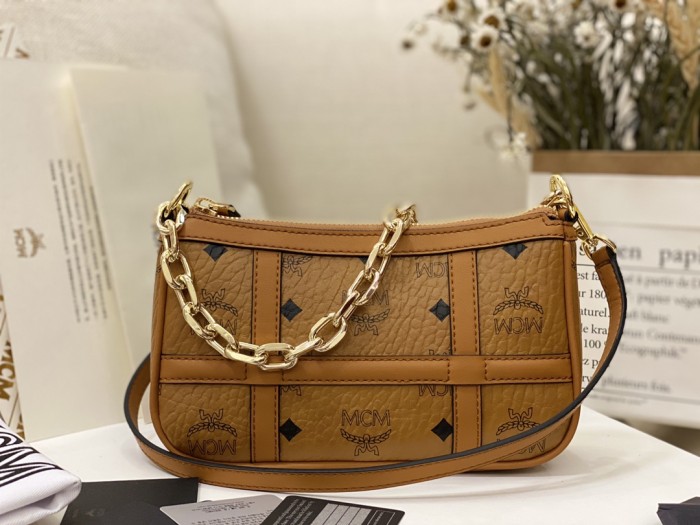 Handbags MCM 𝐷𝑒𝑙𝑚𝑦 size:21*12*5 cm