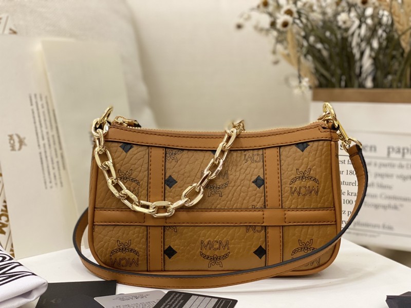 Handbags MCM 𝐷𝑒𝑙𝑚𝑦 size:21*12*5 cm