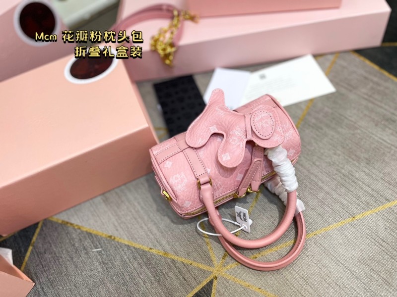 Handbags MCM mom size:18 cm