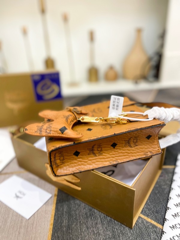 Handbags MCM mom size:17*14 cm