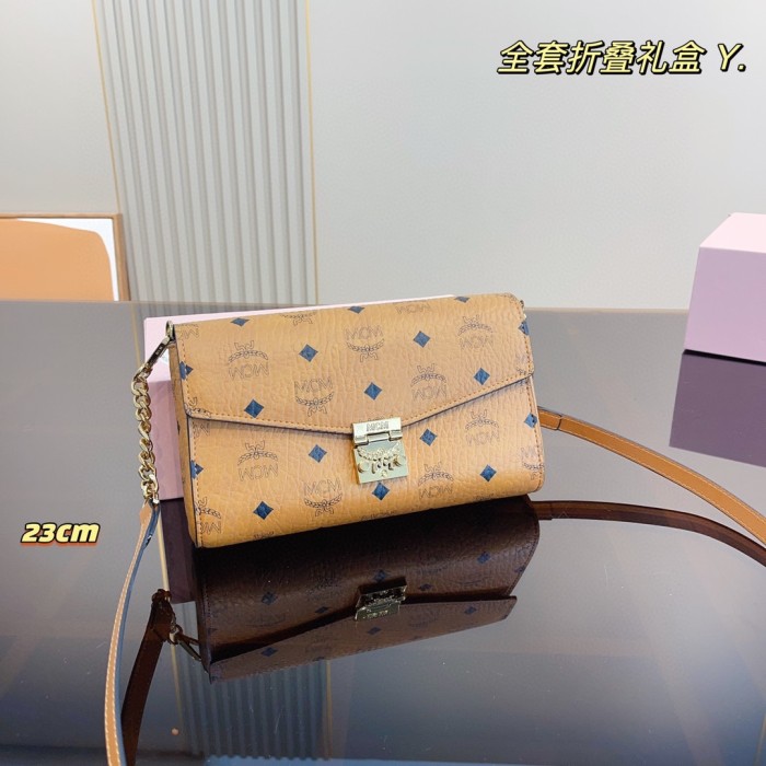 Handbags MCM mom size:16*21 cm