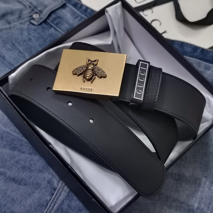 Streetwear Belt Gucci Signature size：3.8 cm