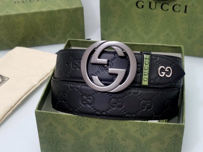 Streetwear Belt Gucci Signature size：3.8 cm