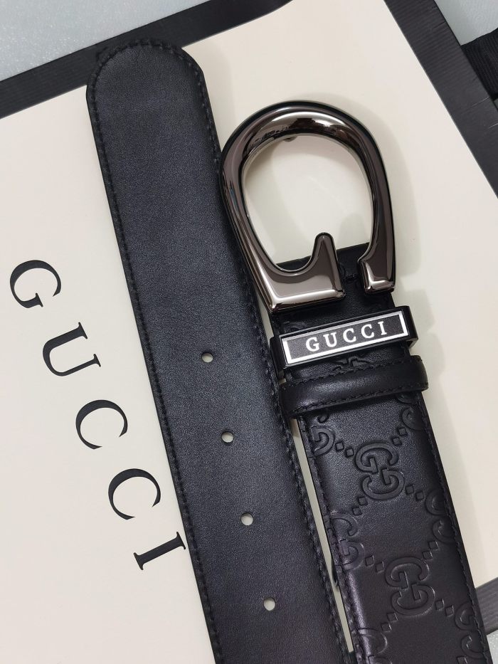 Streetwear Belt Gucci 161106 size:2.5 cm