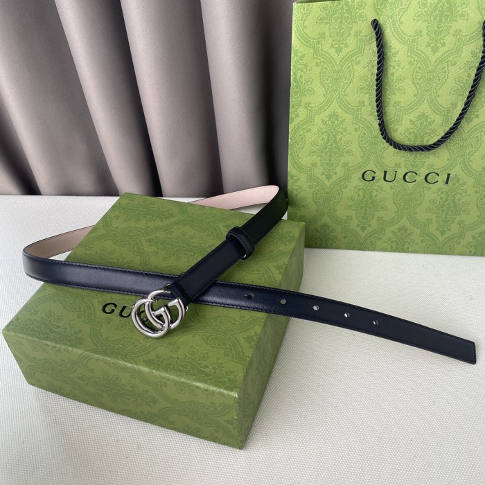Streetwear Belt Gucci 161074 size:2.0 cm