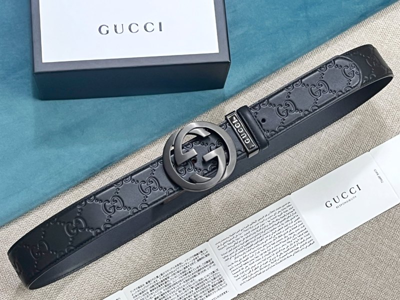 Streetwear Belt Gucci 161092 size:2.5 cm
