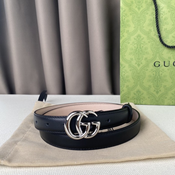 Streetwear Belt Gucci 161074 size:2.0 cm
