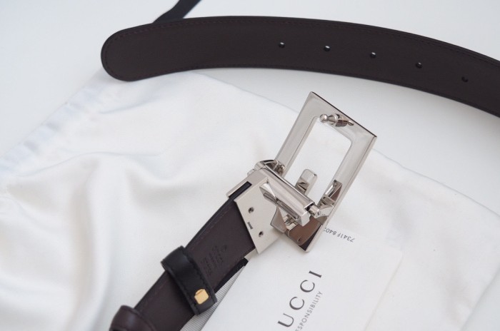 Streetwear Belt Gucci 161067 size:3.5 cm
