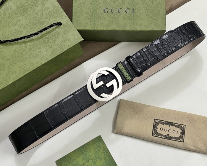 Streetwear Belt Gucci 161088 size:2.5 cm