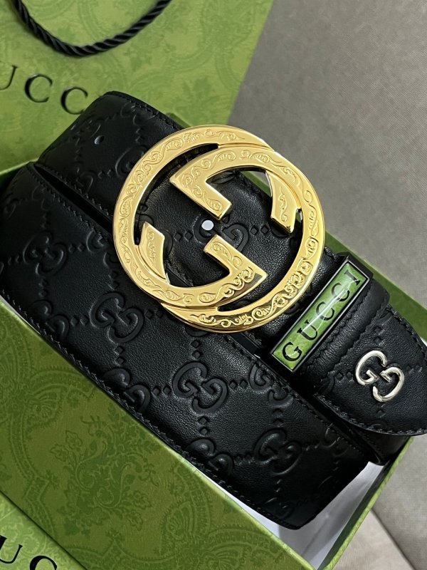 Streetwear Belt Gucci 161084 size:2.5 cm