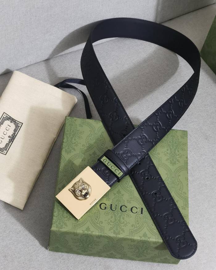 Streetwear Belt Gucci Signature