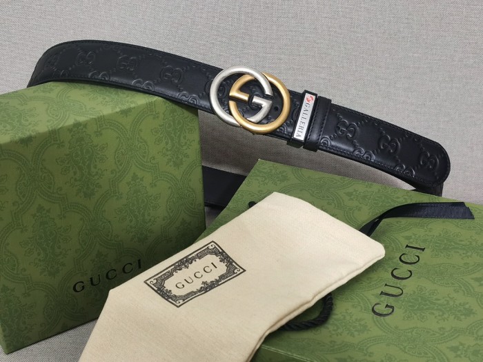 Streetwear Belt Gucci 161102 size:2.5 cm