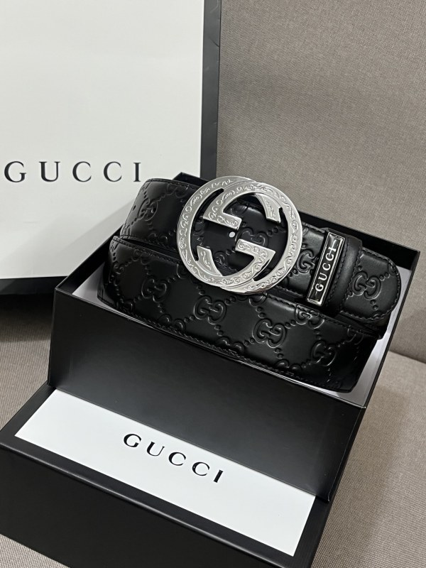 Streetwear Belt Gucci 161075 size:2.5 cm
