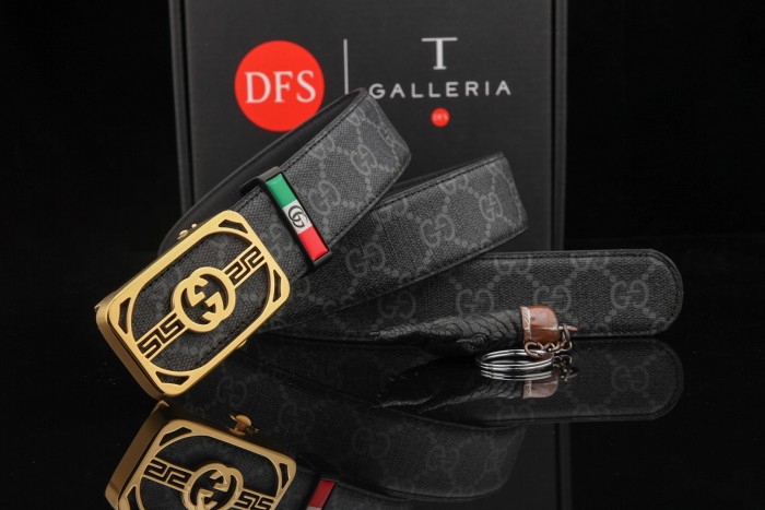 Streetwear Belt Gucci 161048 size:3.5 cm