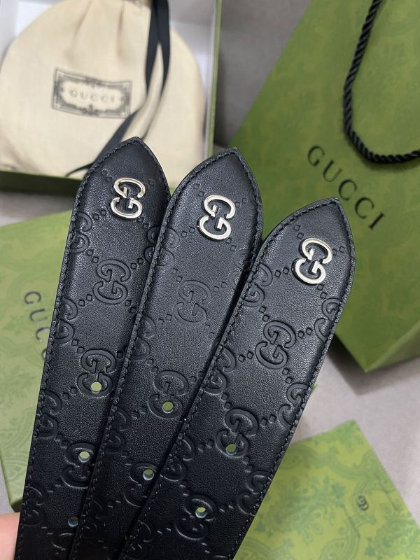 Streetwear Belt Gucci 161083 size:2.5 cm