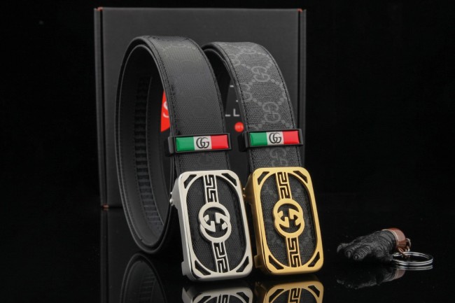 Streetwear Belt Gucci 161048 size:3.5 cm