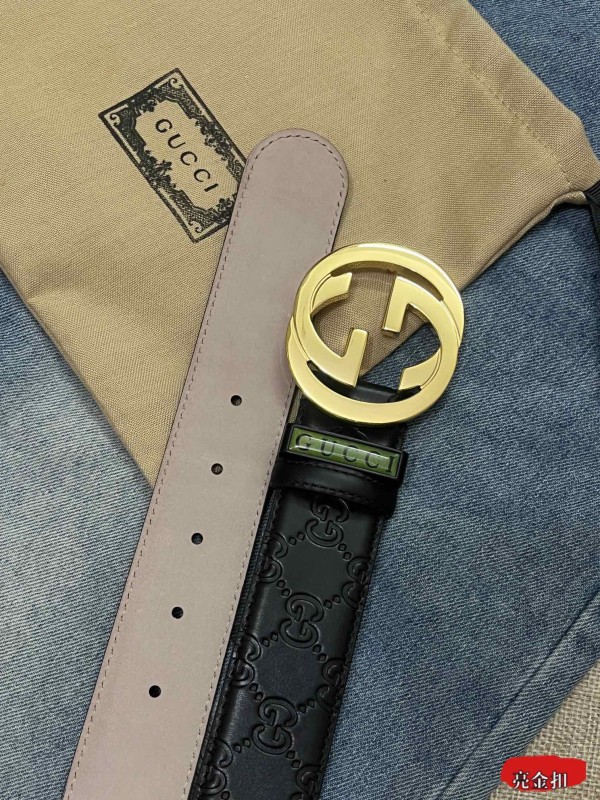 Streetwear Belt Gucci Signature