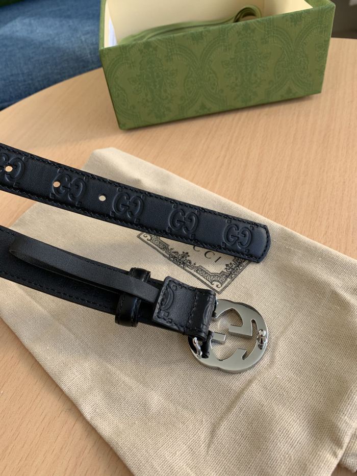 Streetwear Belt Gucci Signature