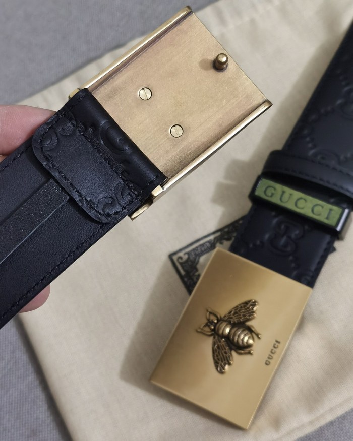 Streetwear Belt Gucci Signature