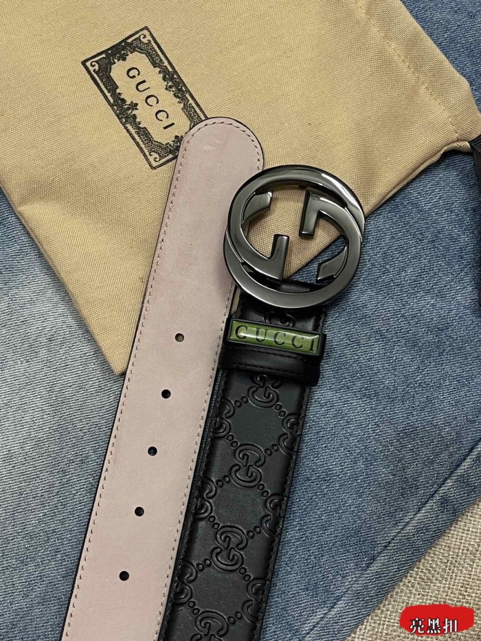 Streetwear Belt Gucci Signature