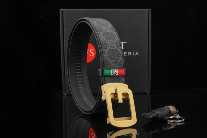 Streetwear Belt Gucci 161049 size:3.5 cm