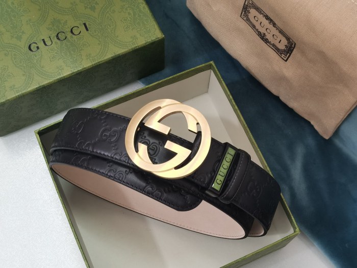 Streetwear Belt Gucci Signature