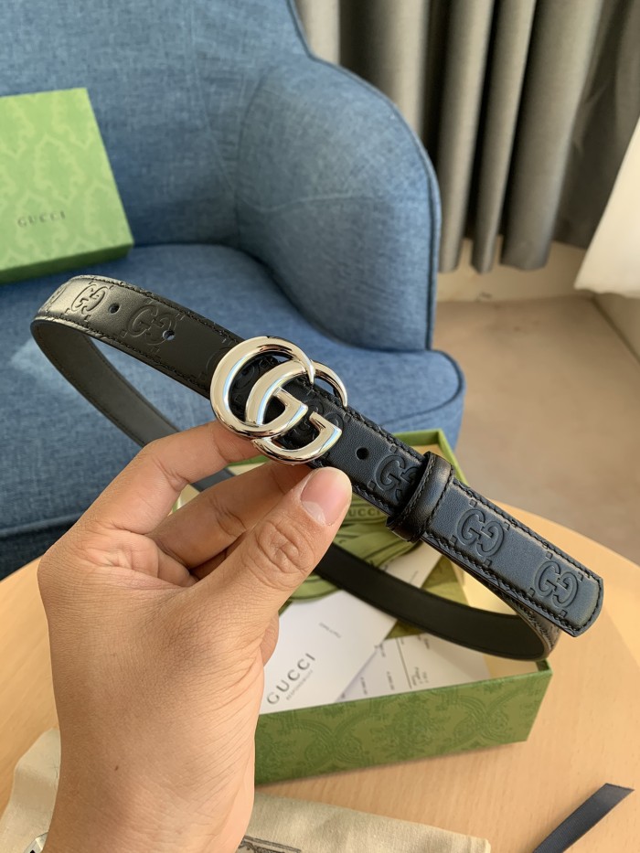 Streetwear Belt Gucci Signature